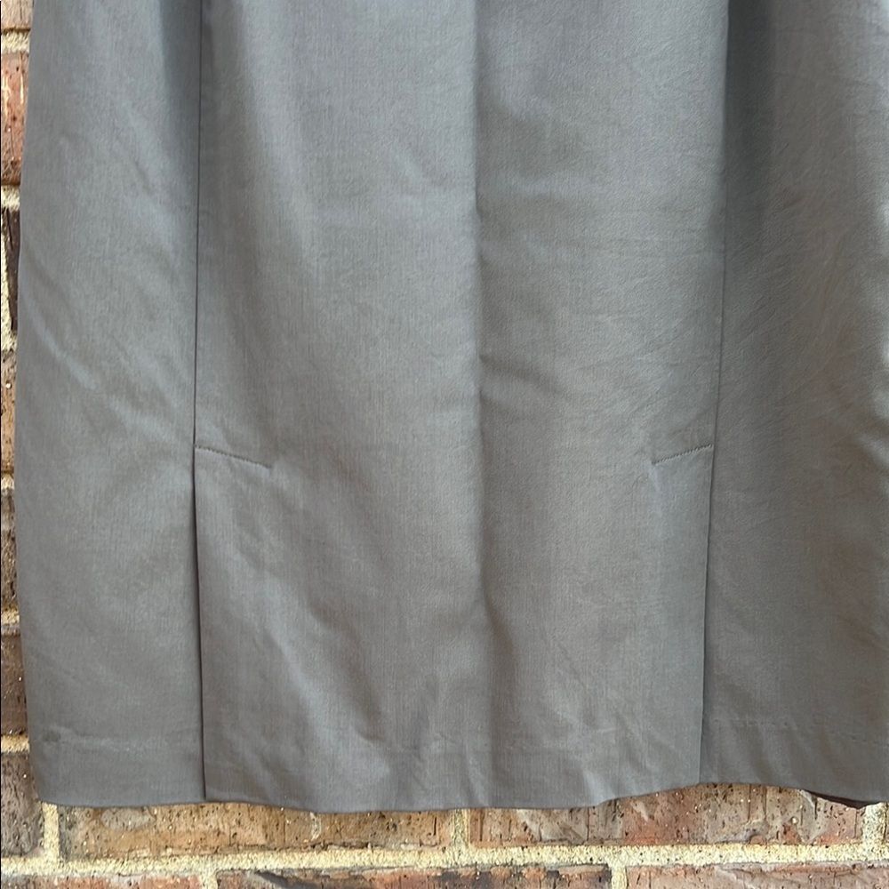 Lafayette 148 NY Gray Pencil Skirt 18 Office Corporate CorporateCore Minimal - Picture 6 of 8